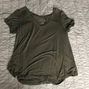 Soft & Sexy Raglan V-Neck Tee